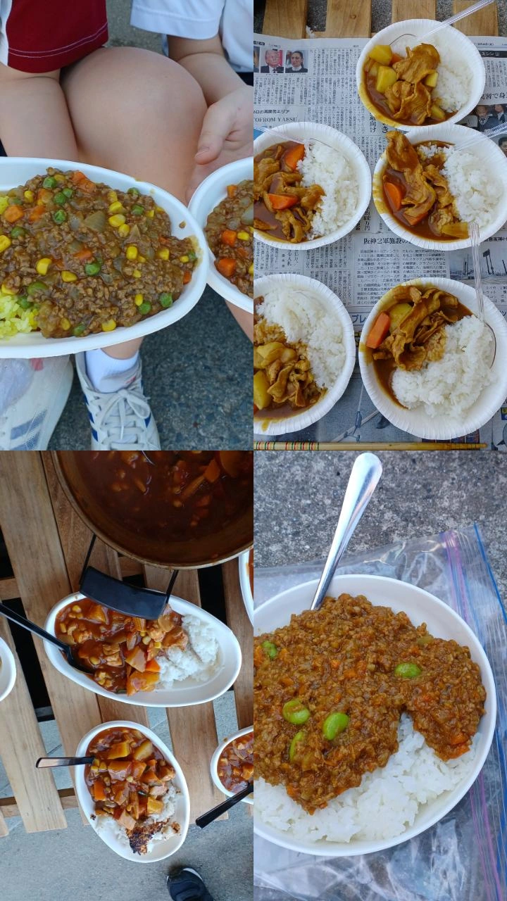 ③カレー出来た
